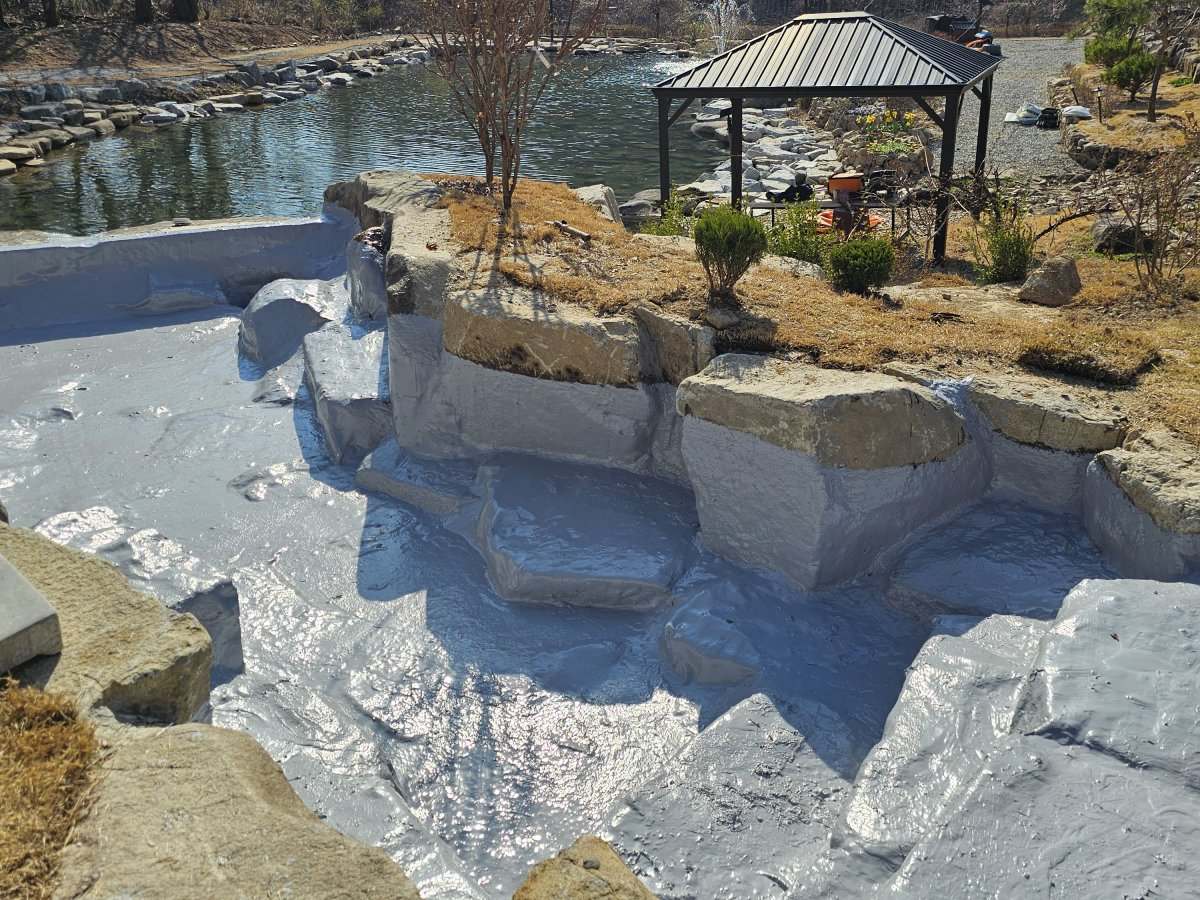 충북 청주 청주 전원카페 연못 전체 리뉴얼